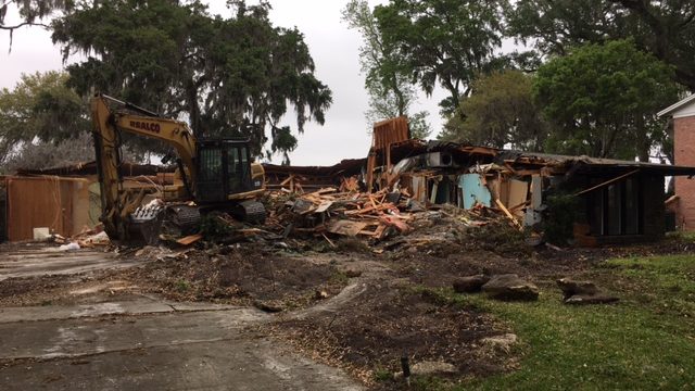 Custom home builder Starr Custom Homes removed the old to make way for a new beautiful custom home in Jacksonville.