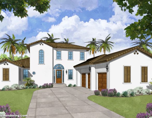 Lakefront Spanish Colonial in Jacksonville, FL by luxury home builder Starr® Custom Homes Lakefront Spanish Colonial in Jacksonville, FL by luxury home builder Starr® Custom Homes