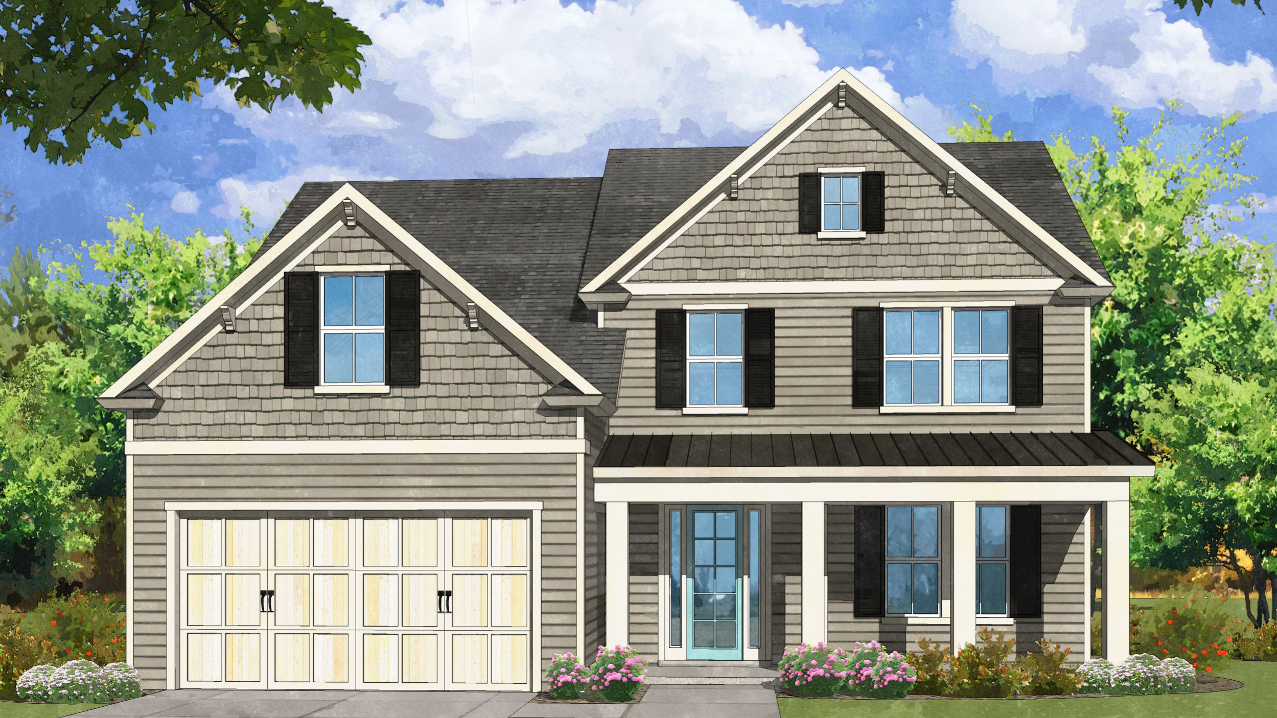 Starr Custom Homes custom builder Jacksonville FL, DreamDesign 38 rendering